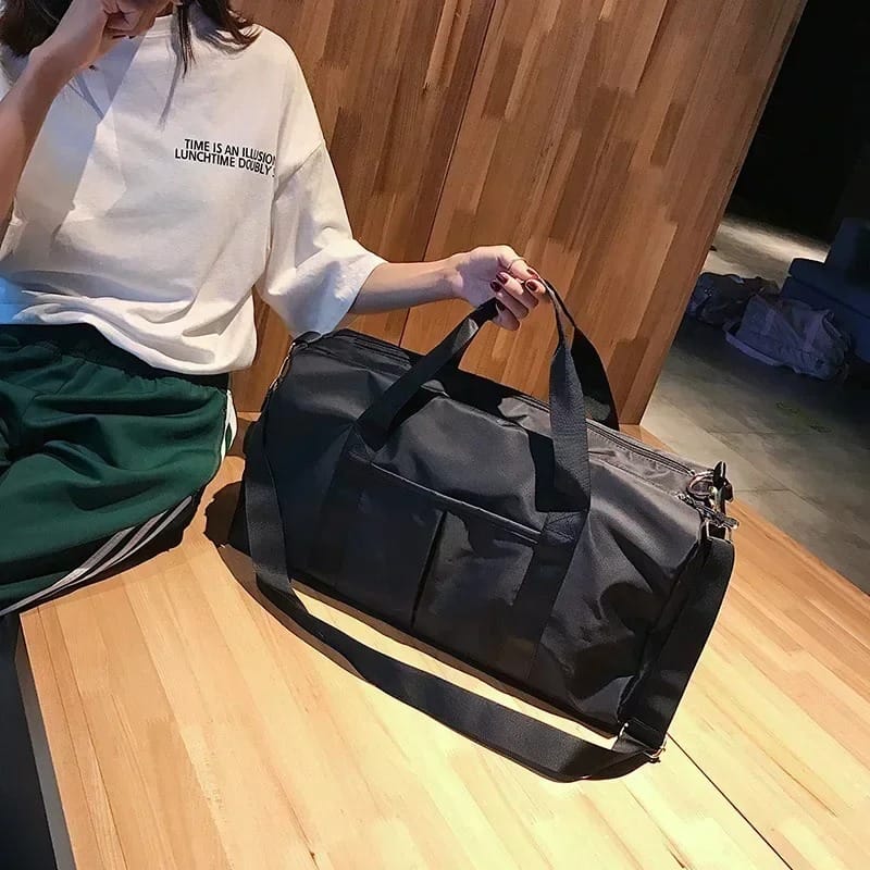 Fitness Travel Bag – Black