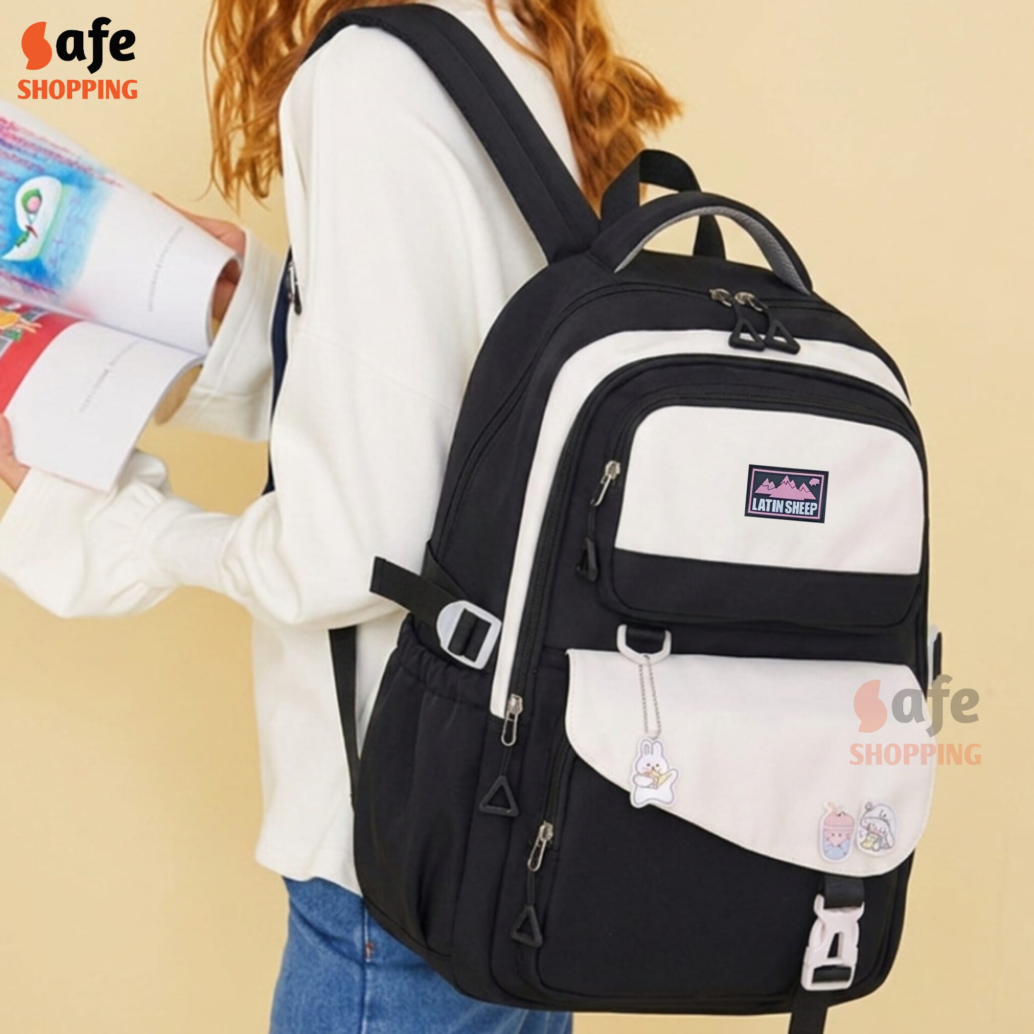 Fandare Teens School Backpack – Lightweight & Spacious