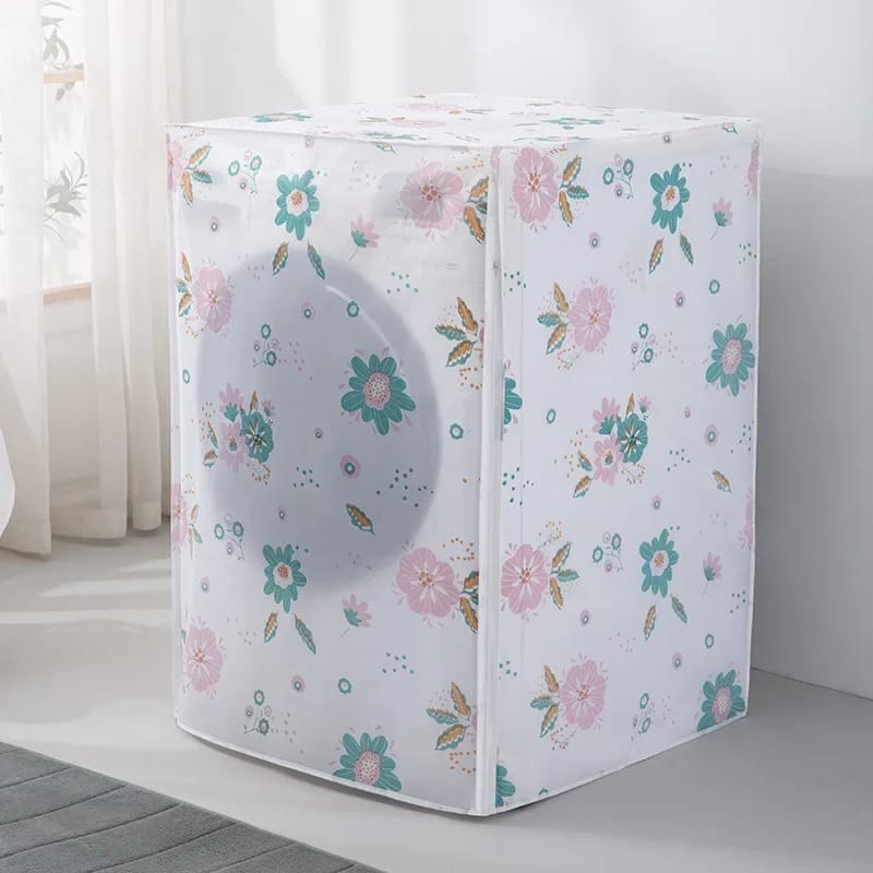 (Front Loading) Waterproof Washing Machine Cover – High Quality PEVA - Image 5
