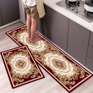 High Quality Kitchen Mat – 2 Pcs Set KM-7