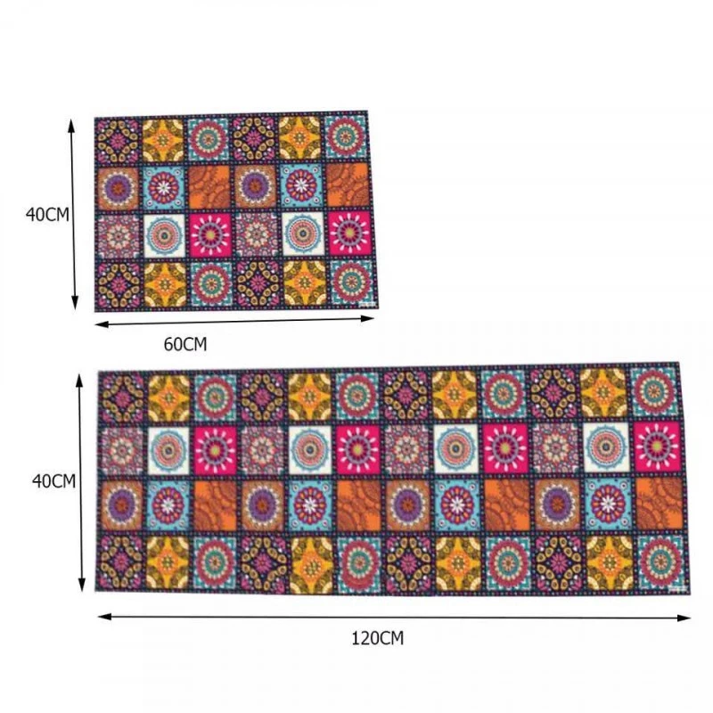 High Quality Kitchen Mat – 2 Pcs Set KM-2 - Image 3