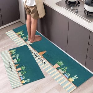 High Quality Kitchen Mat – 2 Pcs Set KM-1